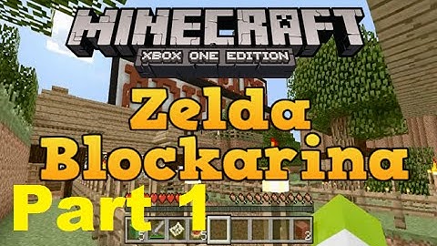 Minecraft xbox one: Zelda Blockarina Adventure map - Part 1