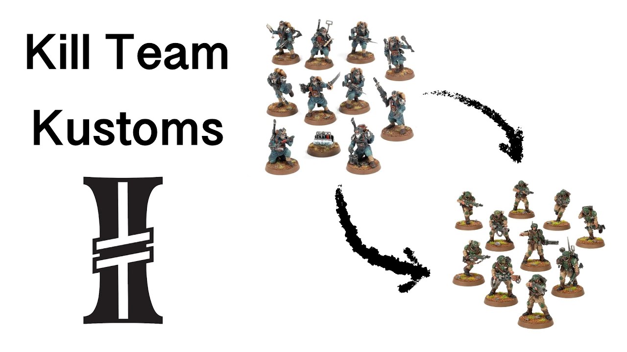Kill Team Kustoms Cadian Veteran Guardsmen Proxies