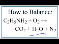 Balancing Chemical Equations Concepts
