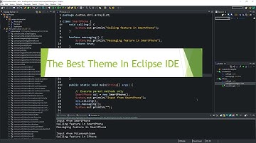 The Best Theme for Eclipse IDE 🔥 (Video 2)