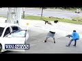 Caught on camera gas station shootout in henderson north carolina goes viral
