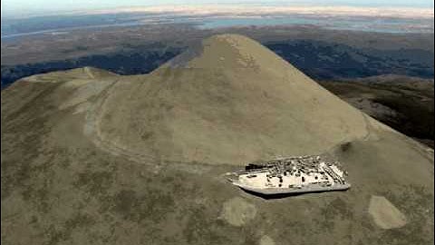 Nemrud GPS and Laserscan reconstruction