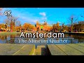 【4k】Amsterdam De Pijp, Museumplein Netherlands Walking Tour | 4k l 60 UHD (ASMR) Amsterdam Sounds