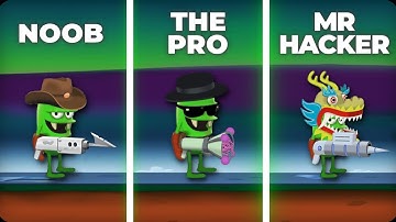 NOOB vs PRO vs HACKER - Zombie Catchers™