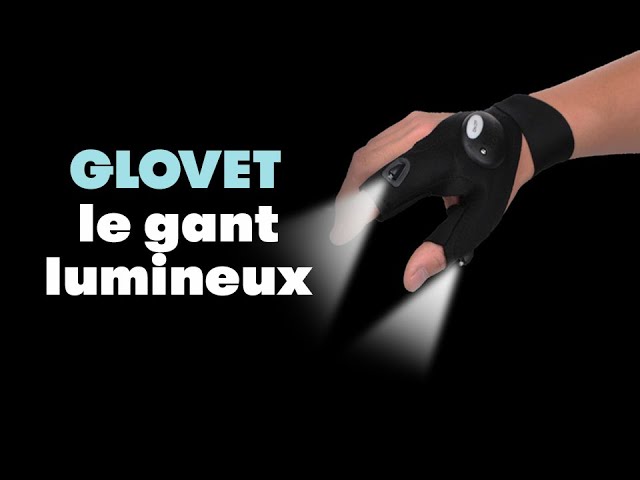 GLOVET : Gant avec Lampes de Poche LED Intégrés chez Shop-Story 