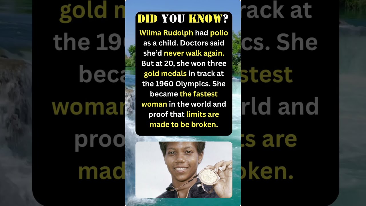 She Couldn T Walk Until 5 Then Won Olympic Gold 