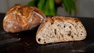 EASY SOURDOUGH BREAD RECIPE | TARTINE BASIC COUNTRY BREAD