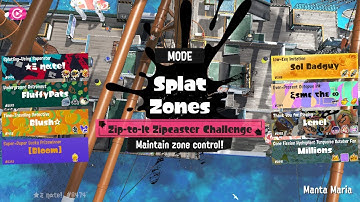 Zip-to-it Zipcaster Challenge #2 | Splatoon 3