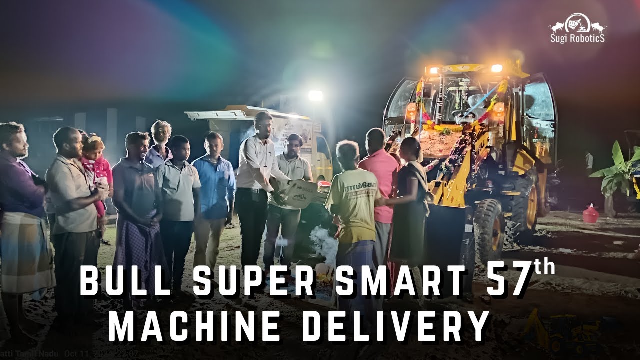 Bull Super Smart 57th Machine Delivery moments - YouTube
