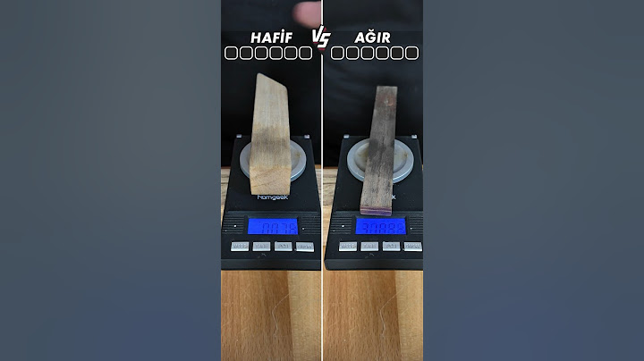 Ağır tahta mı Hafif tahta mı kazandı?