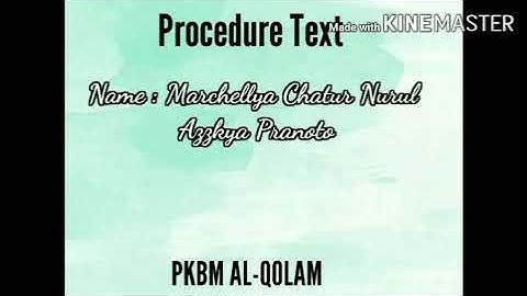 ~PROCEDURE TEXT " HOW TO MAKE JELLY MILK ICED TEA"~