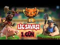 CLASH OF CLANS LİG SAVAŞI NİSAN 2021 #1