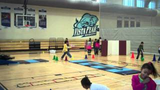 Basketball Obstacle Course