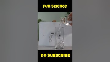 This isn’t a trick; it’s the magic of science!  #coolscience #diyscience #scienceexperiments
