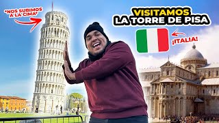 🤩VISITAMOS la TORRE INCLINADA PISA en ITALIA 🇮🇹 *subimos hasta arriba* 😰