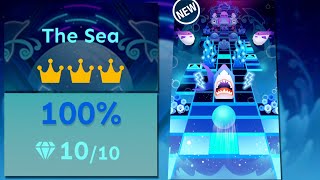 Rolling Sky Level 50 The Sea 100% Clear All Crowns & Gems