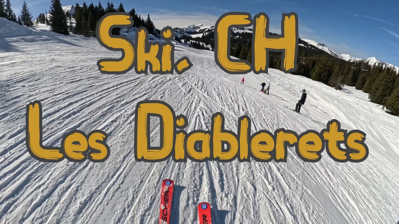 [4k] Skiing at Villars-Les Diablerets, Switzerland | 2025 - Ep. 4