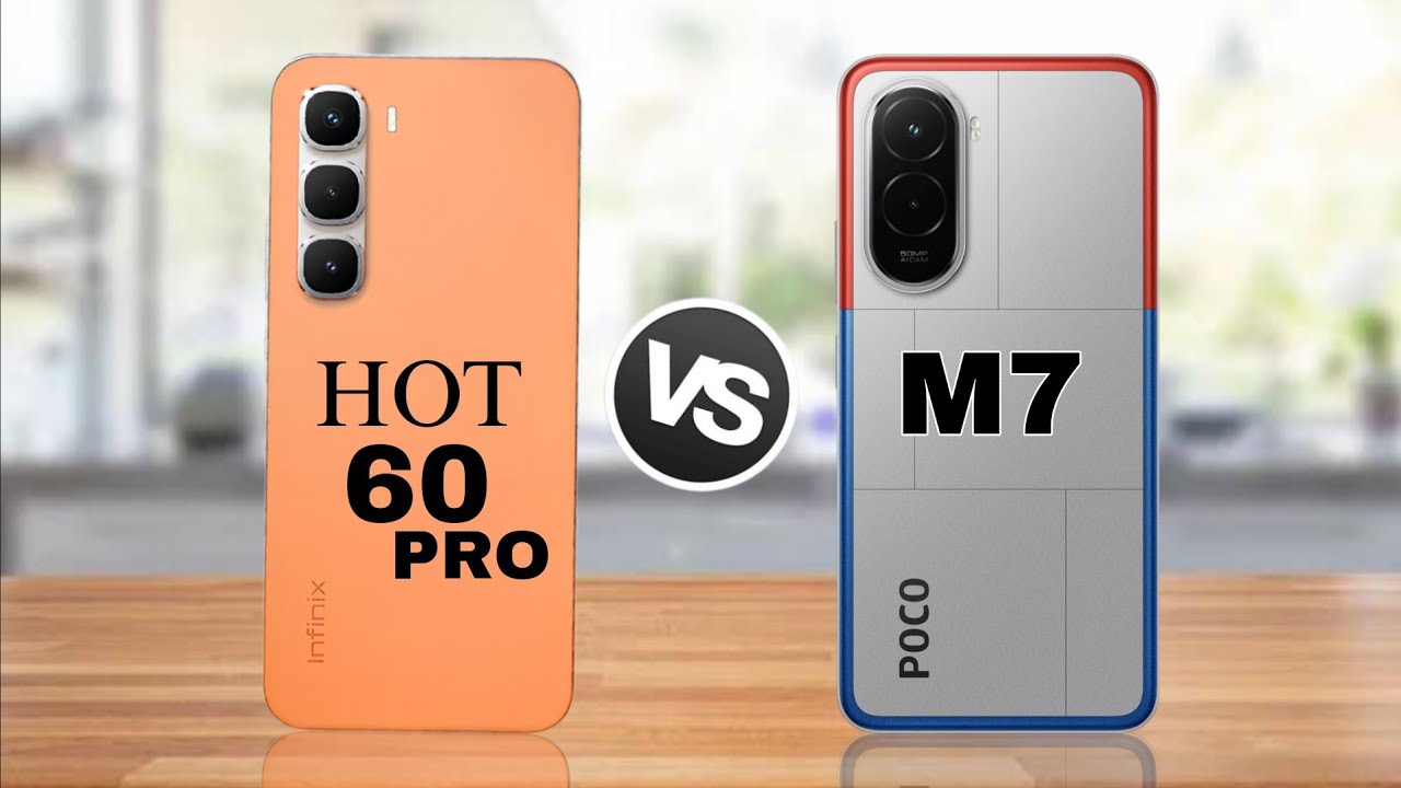 POCO M7 vs Infinix Hot 60 Pro – Speed, Camera, and Power Compared!