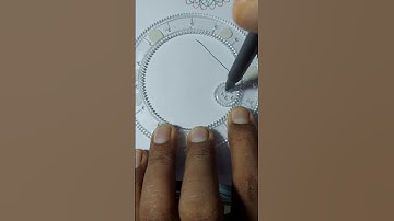 Count the rotations #spirograph #asmrshorts #satisfying  #oddlysatisfing  #relaxing  #ytshorts