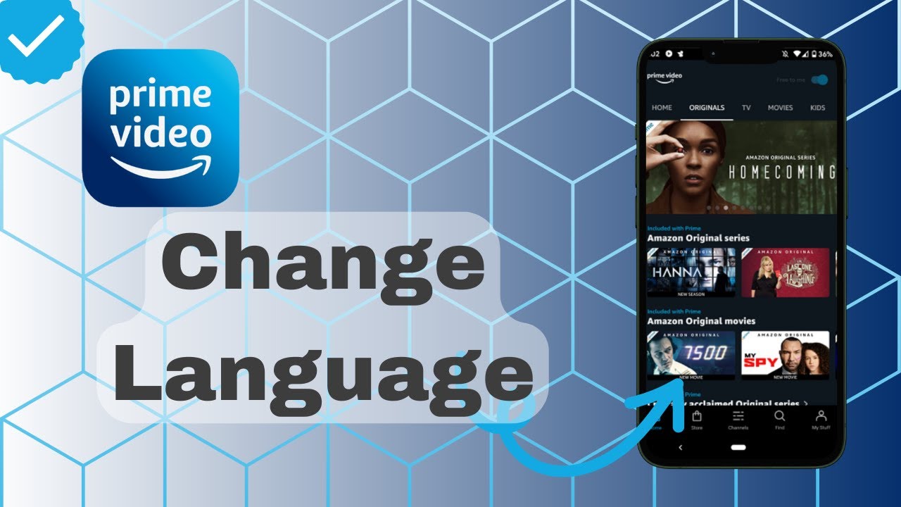How To Change Language On Amazon Prime Video? - YouTube
