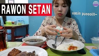 JELAJAH KULINER MALAM SURABAYA - RAWON SETAN  인도네시아 수라바야 맛집 part.1