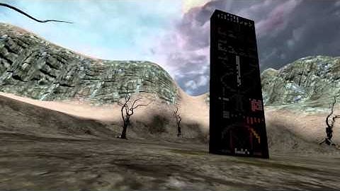 Messing around in UDK - Arecibo Monolith