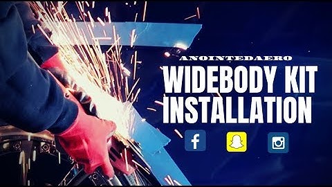 I Cut My Car Up To Install Widebody Kit (Anointed_Aero) (BecauseCamber_)(