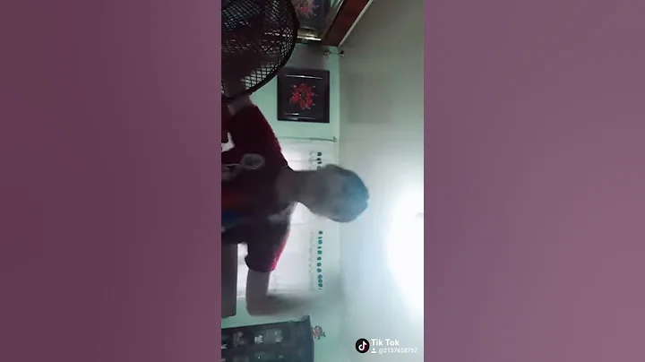 Dancing in tiktok haha