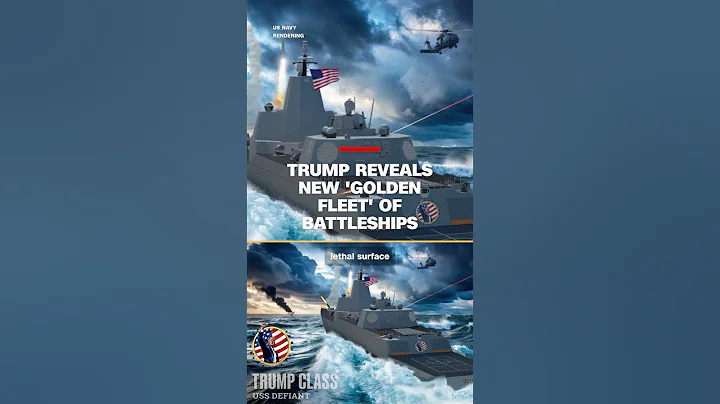 Trump reveals new 'Golden Fleet' of battleships