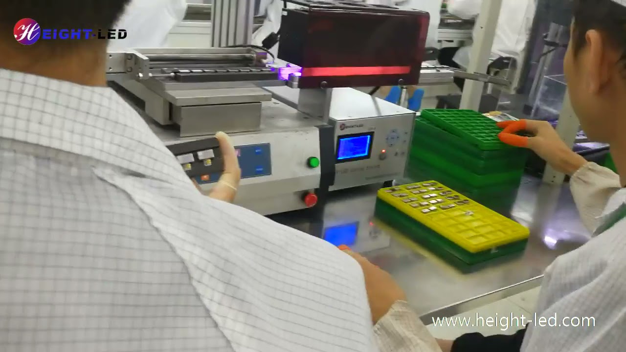 UV LED area curing system for curing motors' lead wires - YouTube