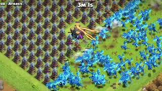 Electro Dragon Vs Mega Tesla Coc Best Attack | Clash Of Clans | Coc Attack | Coc Private Surver