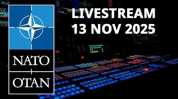 NATO Secretary General with the Commander NATO Airborne Early Warning and Control Force, 13 NOV 2025