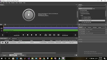 How to add sound to a video using Microsoft expression encoder 4