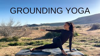 25 Min Grounding Yoga Flow | Full body slow stretch