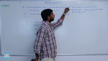 Random experiments and Events || Find the Probability  non leap year contains 1 || Disk Telangana