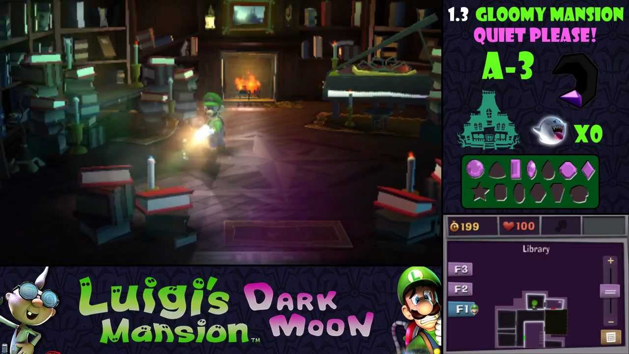 A-3 Quiet Please - Luigi's Mansion: Dark Moon Guide - IGN