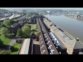 Drone footage of the historic dockyard chatham