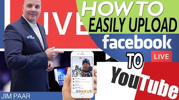 How To Upload A Facebook Live To YouTube Channel 2020