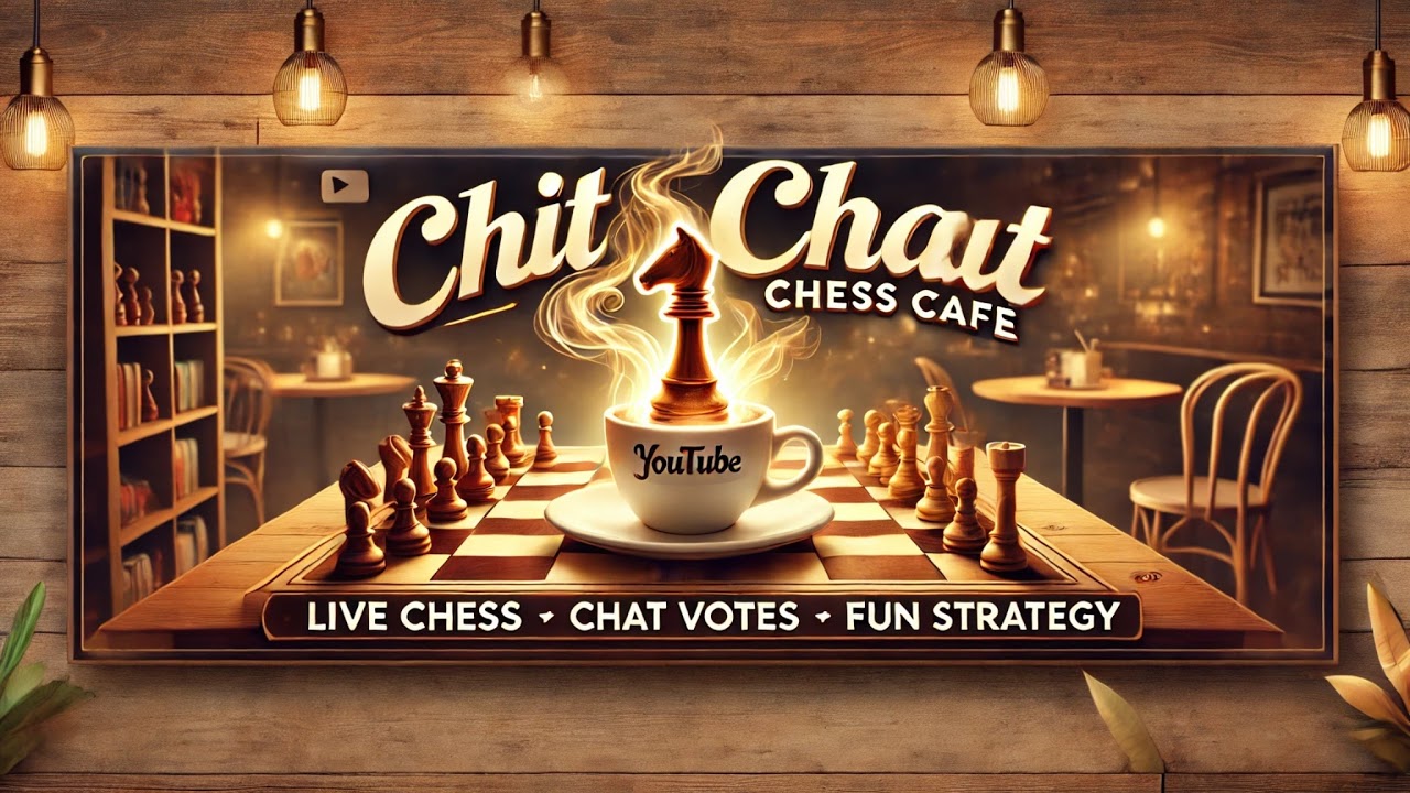 Chit Chat Chess Café 🎥 – Chat Votes, I Play! - YouTube