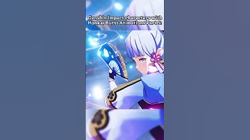 Genshin Impact Characters If They Have Honkai Burst Animations Part 5 #genshinimpact