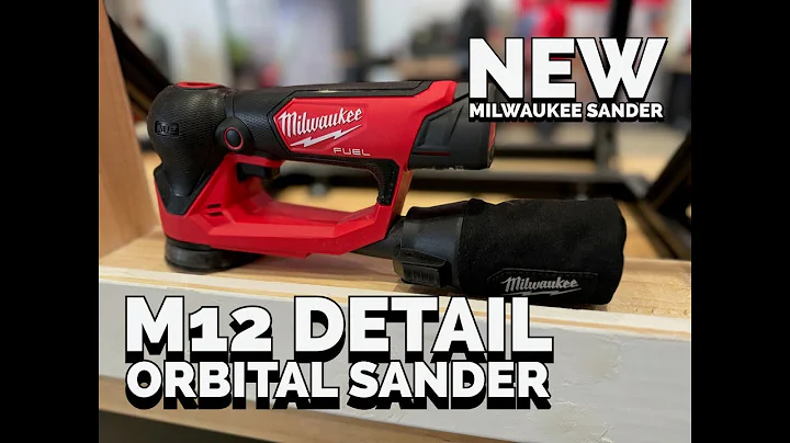 Milwaukee M12  3 inch Orbital Detail Sander