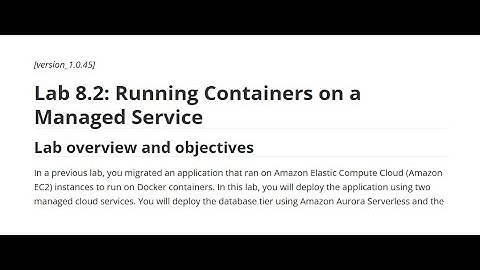 23110229 Trần Anh Huy Lab 8.2: Running Containers on a Managed Service | CloudComputing AWS
