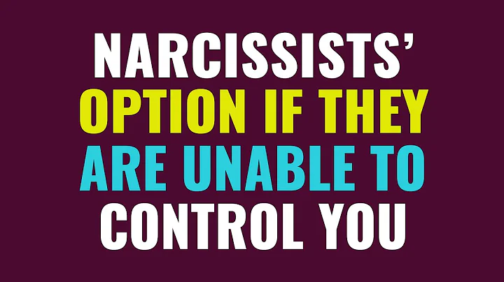 Narcissists' options if they are unable to control you | NPD | Narcissism - DayDayNews