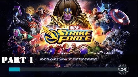 Marvel Strike Force gameplay no commentary part 1 by Dani
