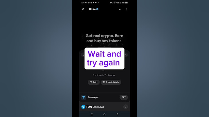 How To Connect Blum Wallet Step By Step Guide | How to connect Blum wallet