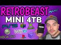 This emulation gaming build is insane retrobeast mini 4tb build from kriscoolmod