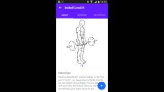 Progression Workout Tracker (by Zoltan Demant) - fitness app for Android. screenshot 2