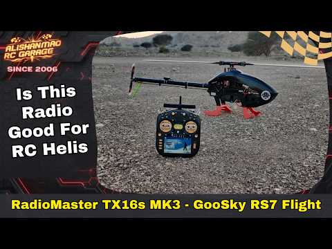 Is The Tx16s Mk3 Good For Rc Helis? Watch This 700 Size Flight.