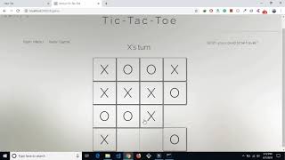 Tic Tac Toe In React And Redux screenshot 3