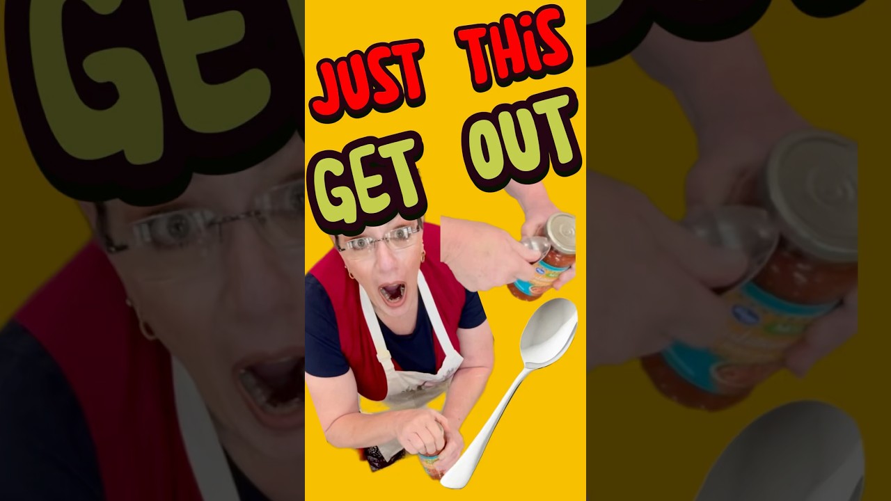 HOW TO OPEN A STUBBORN JAR LID IN 1 SECOND!  